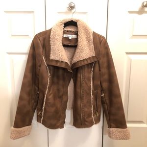 Kenneth Cole Shearling Jacket